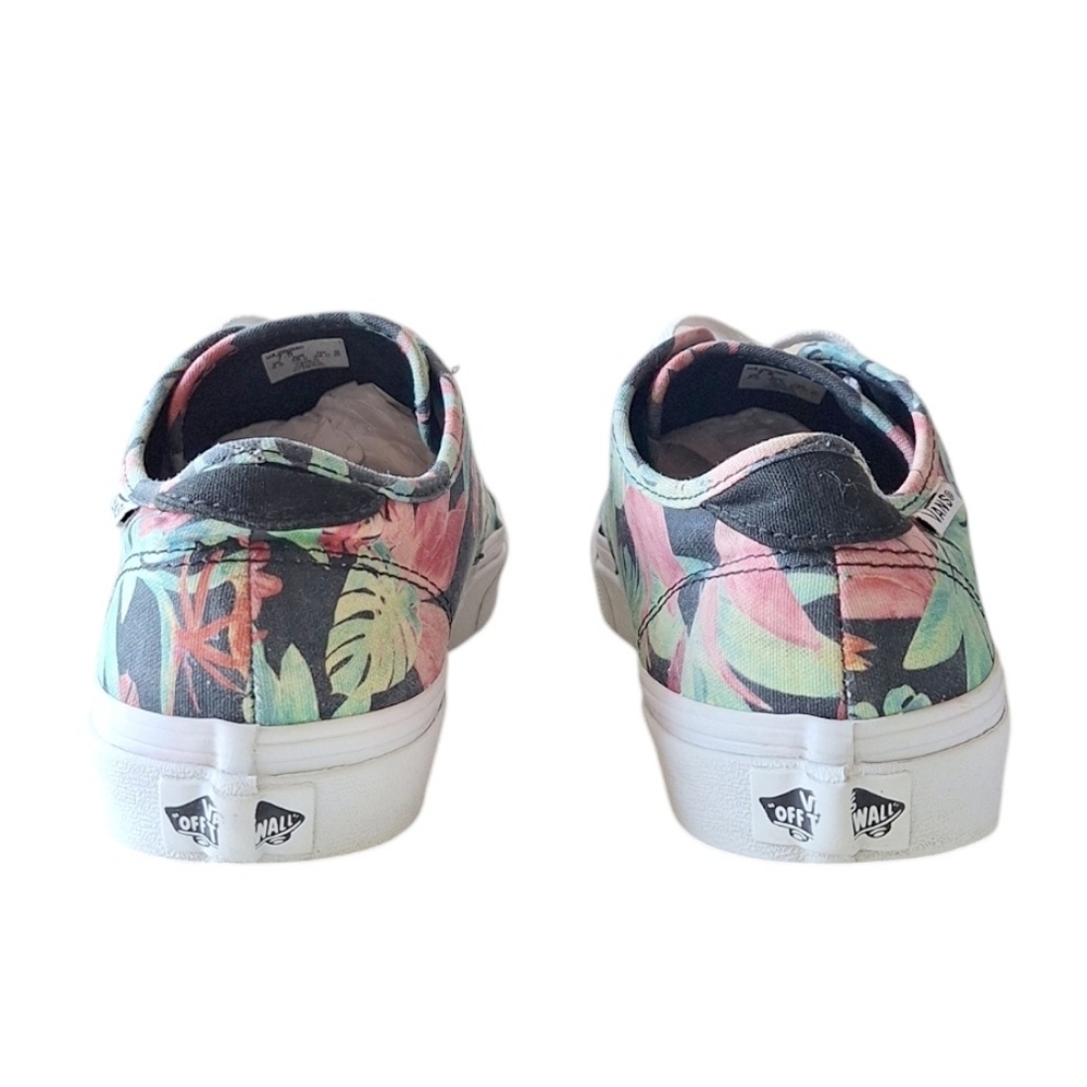 Vans Camden Tropical Palm Floral Sneakers Casual Skater Streetwear Y2K 90s - Picture 6 of 8